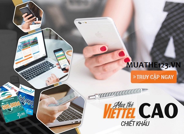 Bật mí cách mua thẻ điện thoại giá rẻ nhất trên Muathe123.vn